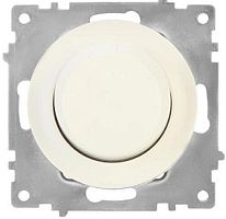 Светорегулятор поворотный без рамки OneKeyElectro Florence 40-600Вт бежевый картинка